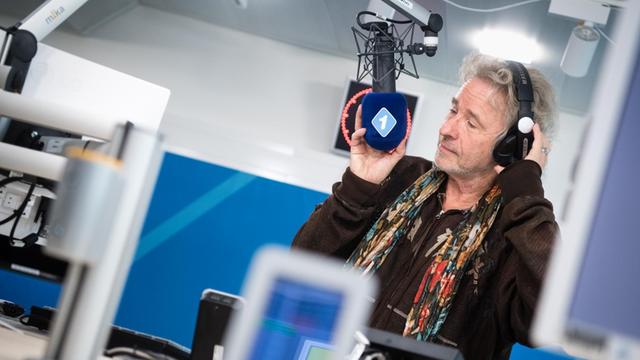Thomas Gottschalk - auch wieder im Radio aktiv, als Moderator im Bayerischen Rundfunk.