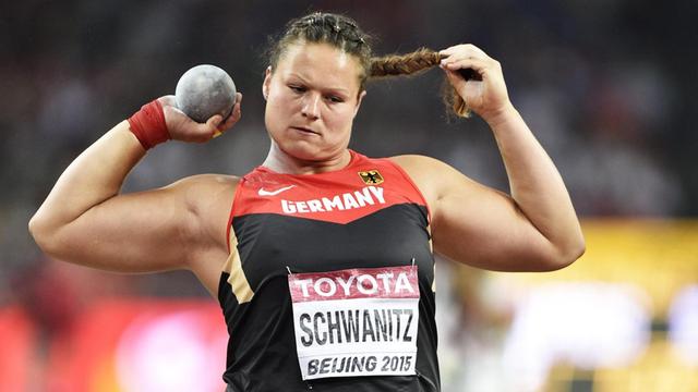 WM-Gold für Kugelstoßerin Christina Schwanitz 