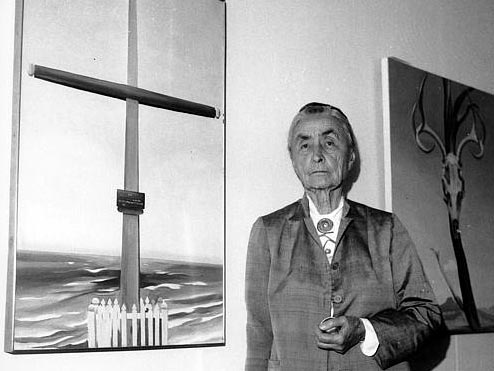 Georgia O'Keeffe, amerikanische Malerin Georgia O'Keeffe, amerikanische Malerin