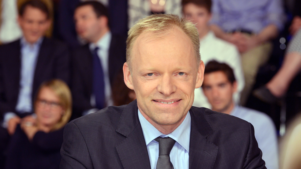 ZEW-Präsident Clemens Fuest während der ZDF-Talkshow "Maybrit Illner"