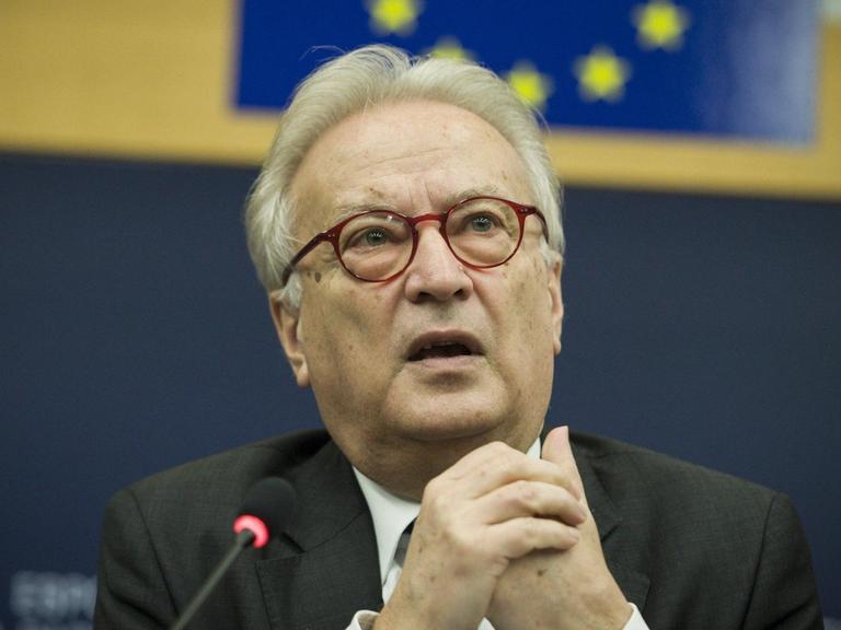 Der österreichische Politiker Hannes Swoboda war bis 2014 Abgeordneter der SPÖ im Europaparlament.