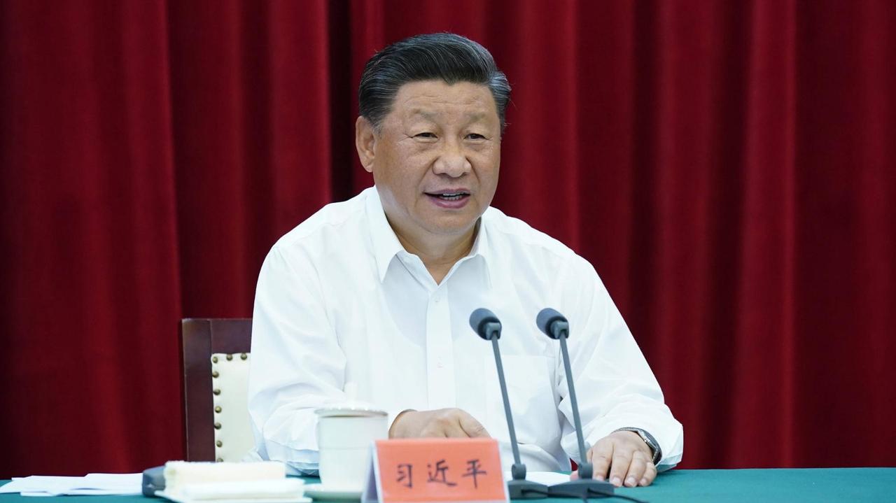 Der chinesische Präsident Xi Jinping, 20. August 2020. Der chinesische Präsident Xi Jinping, 20. August 2020.