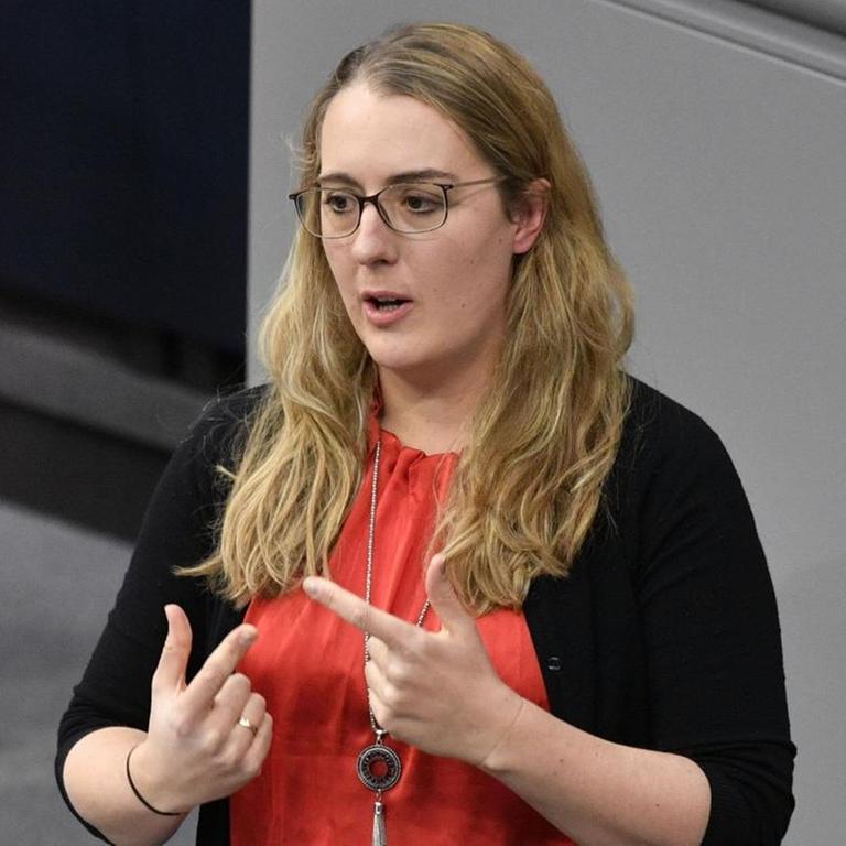 Katharina Dröge in der 207. Sitzung des Deutschen Bundestages im Reichstagsgebäude. Berlin, 29.01.2021