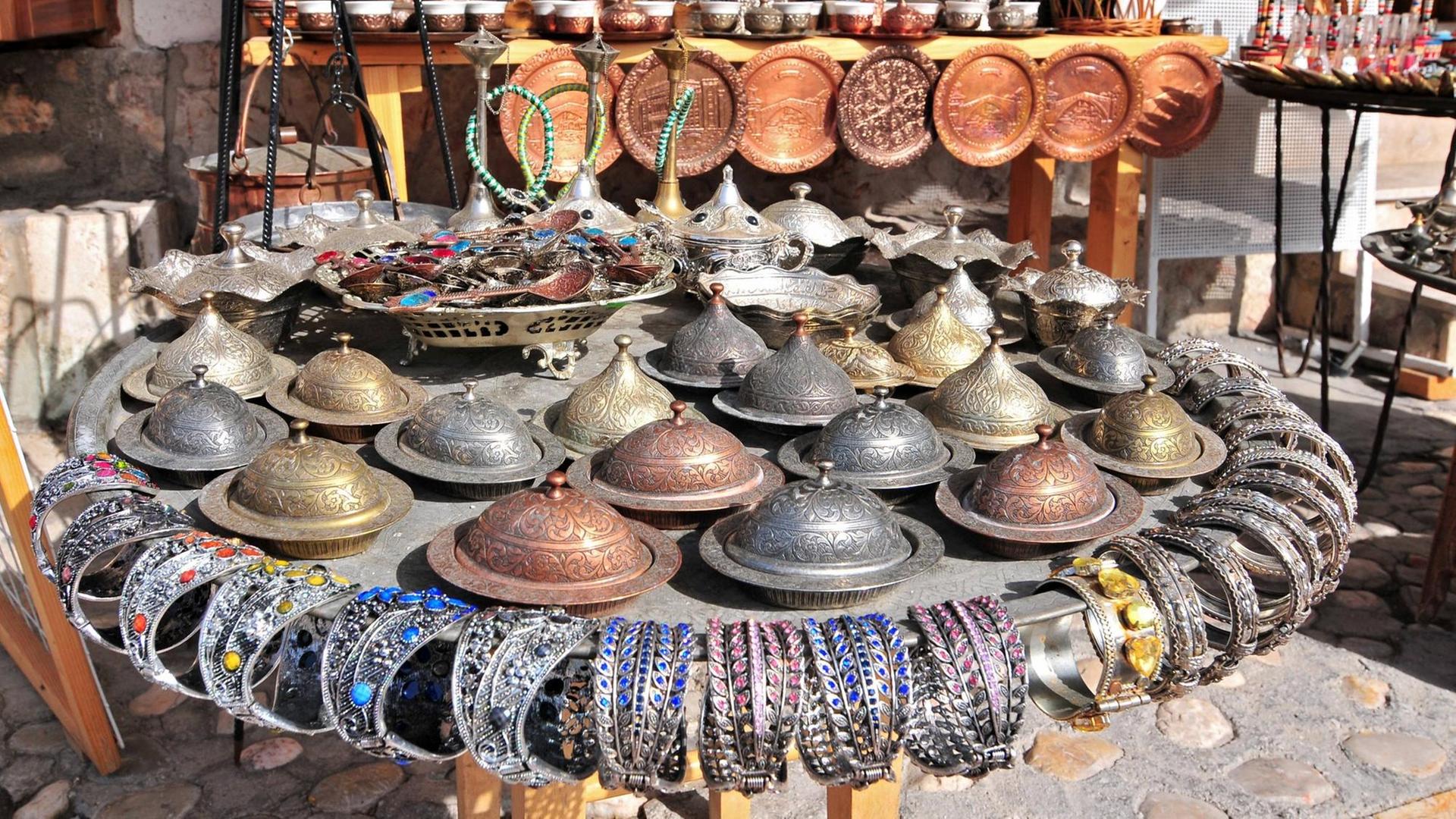 Traditionelle Souvenirs aus Sarajevo. Traditionelle Souvenirs aus Sarajevo.