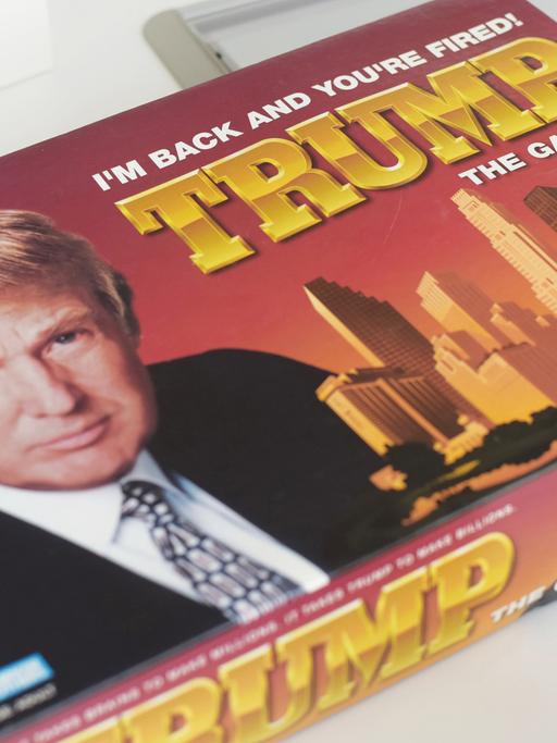 Auch im Museum des Scheiterns zu finden: Ein Trump-Spiel, das kein Verkaufsschlager wurde.