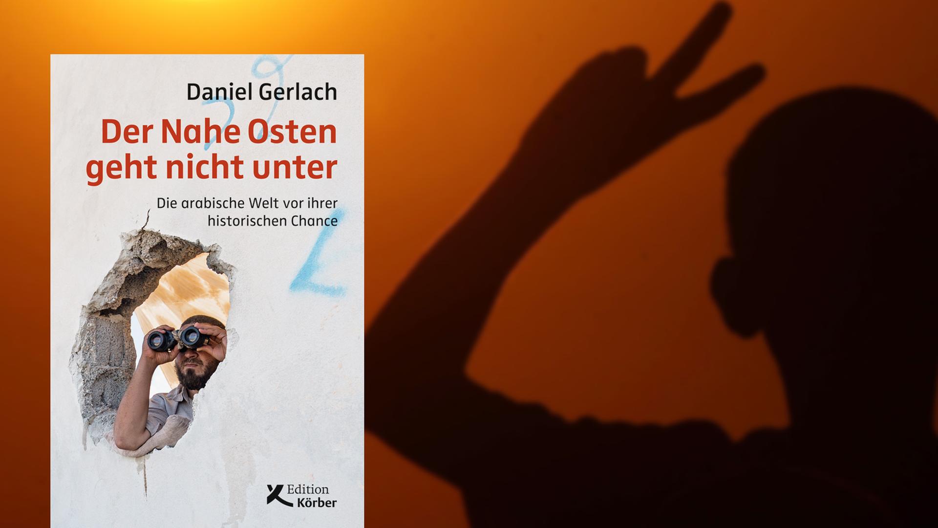 Auf dem Buchcover ist ein Mann zu sehen, der aus einem Mauerloch mit einem Fernglas schaut. Auf dem Buchcover ist ein Mann zu sehen, der aus einem Mauerloch mit einem Fernglas schaut.