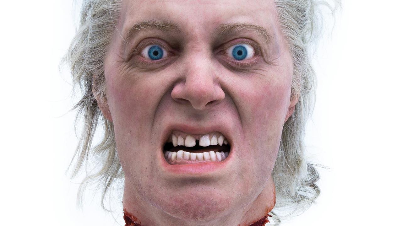 Eines der Ausstellungsstücke: Kristian von Hornsleth, Head, 2019. Eines der Ausstellungsstücke: Kristian von Hornsleth, Head, 2019.