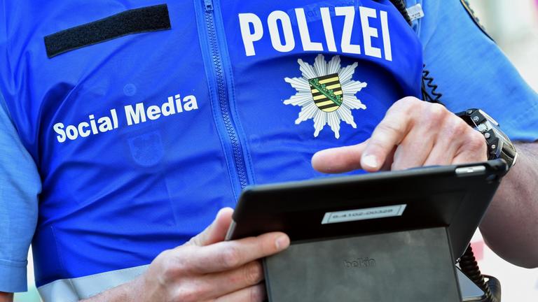 
Die Polizei in Leipzig hat, wie viele Polizeibehörden, ein eigenes Social Media Team.