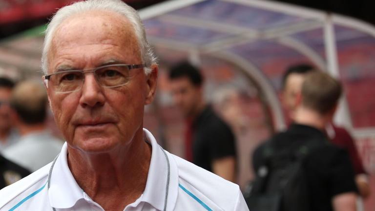 Franz Beckenbauer am 17.07.2015 in China. Franz Beckenbauer am 17.07.2015 in China.