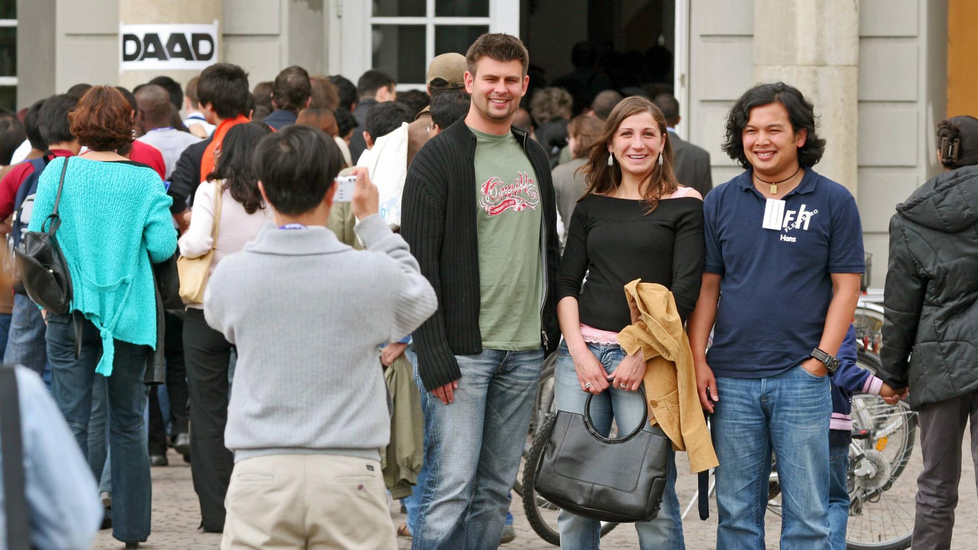 DAAD-Gaststudenten in Bonn