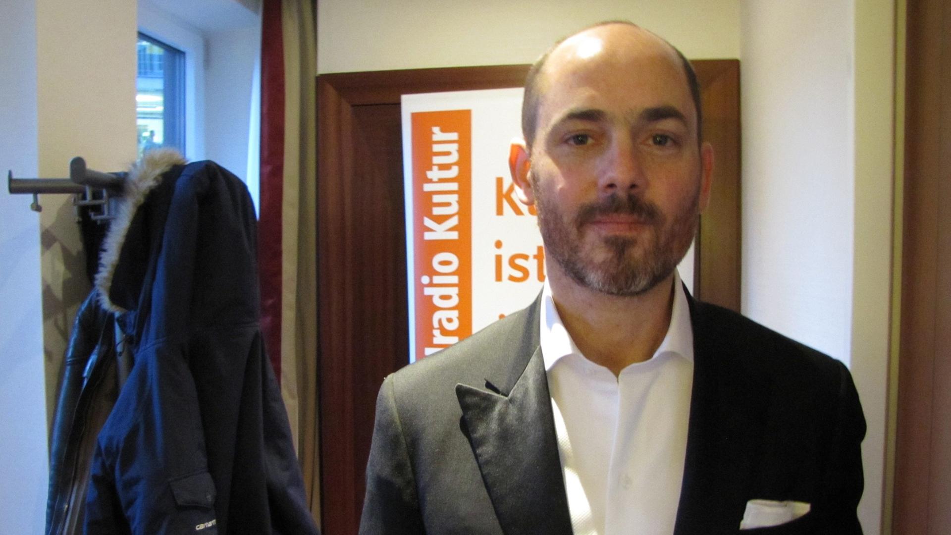 Der Regisseur und Drehbuchautor Edward Berger am 6. Februar 2014 im Berlinale-Studio von Deutschlandradio Kultur Der Regisseur und Drehbuchautor Edward Berger am 6. Februar 2014 im Berlinale-Studio von Deutschlandradio Kultur