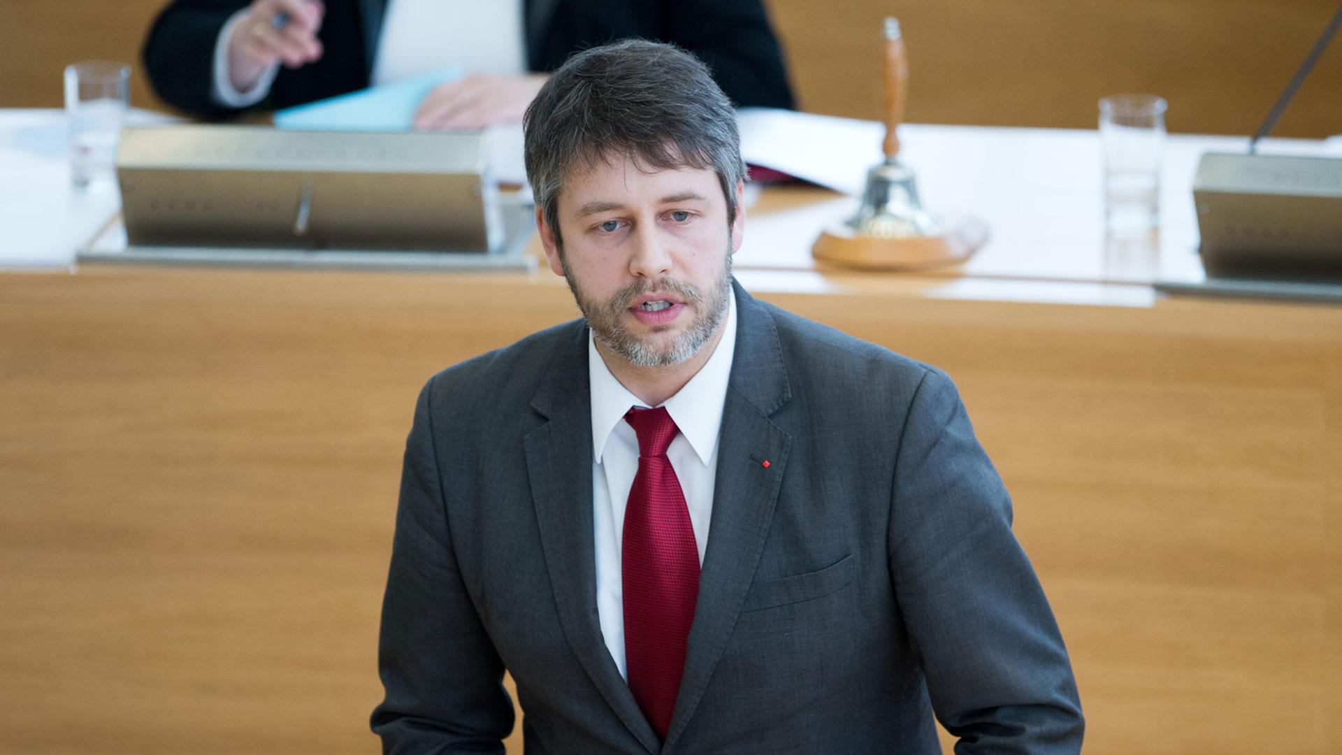 Albrecht Pallas, innenpolitischer Sprecher der SPD-Fraktion im sächsischen Landtag.