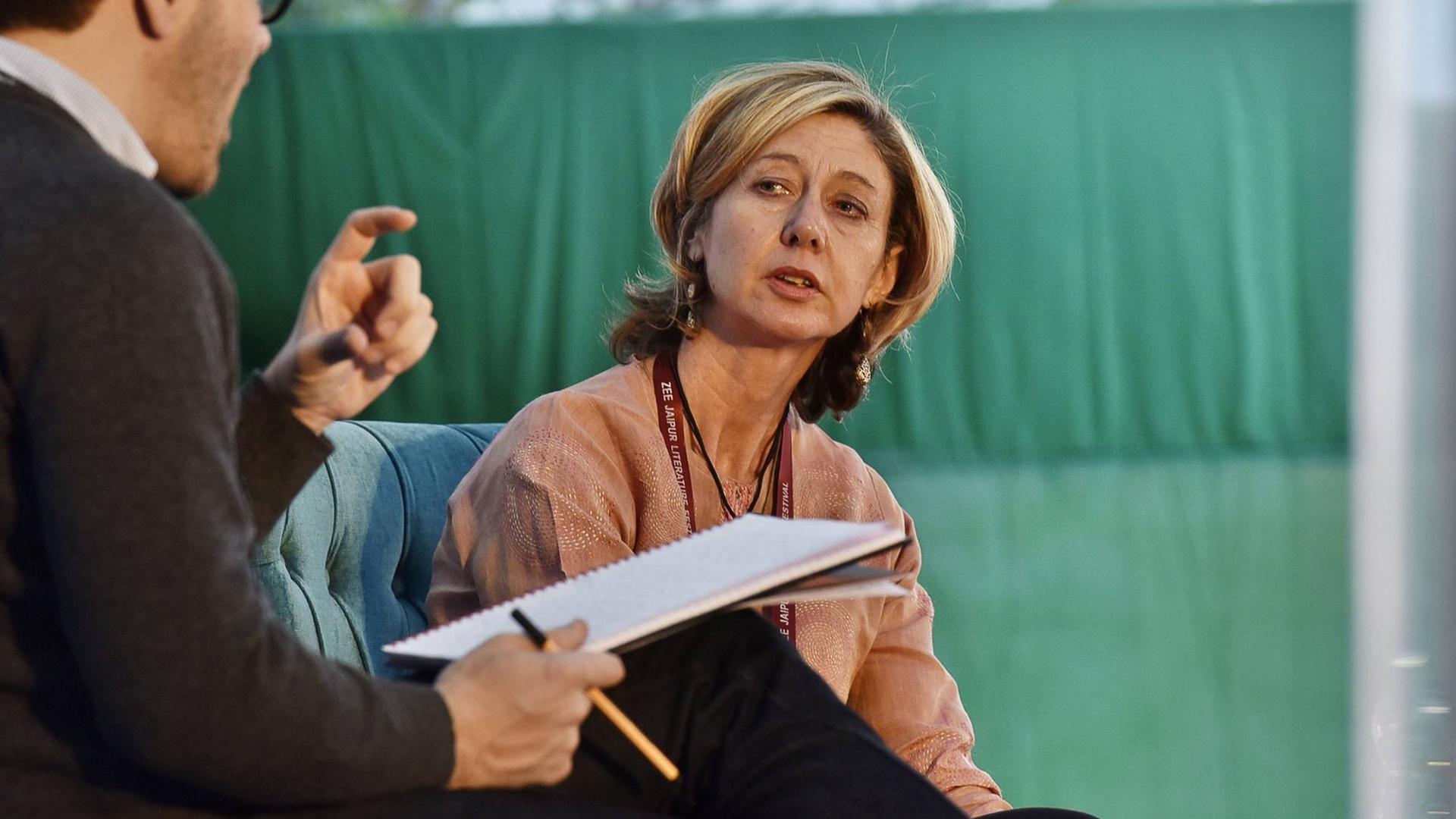 Die britische Journalistin Christina Lamb Die britische Journalistin Christina Lamb