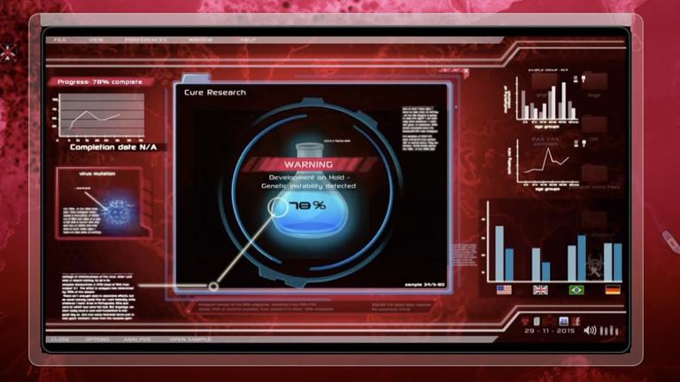 Screenshot des Spiels "Plague". Screenshot des Spiels "Plague".