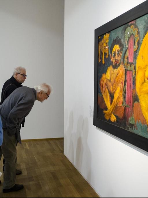Im Hamburger Bahnhof in Berlin ist eine neue Ausstellung mit Bildern von Emil Nolde zu sehen.