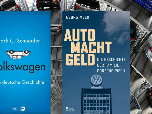 Cover - Georg Meck: "Auto Macht Geld", Mark C. Schneider: "Volkswagen"