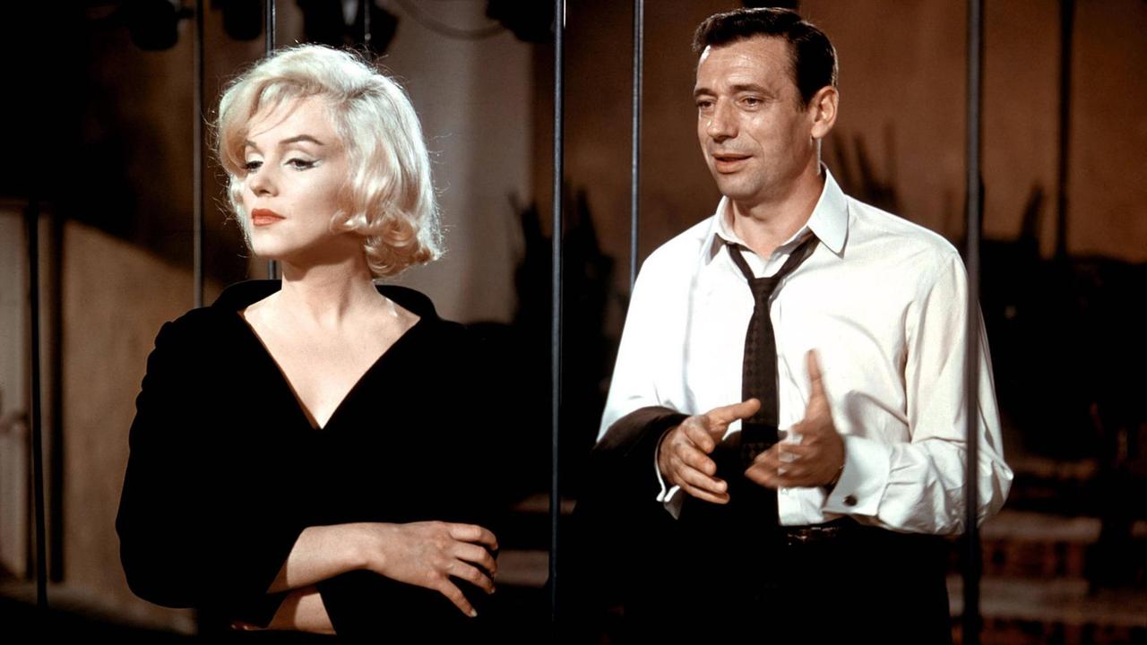Marilyn Monroe und Yves Montand in "Lets Make Love" von George Cukor, 1960 Marilyn Monroe und Yves Montand in "Lets Make Love" von George Cukor, 1960