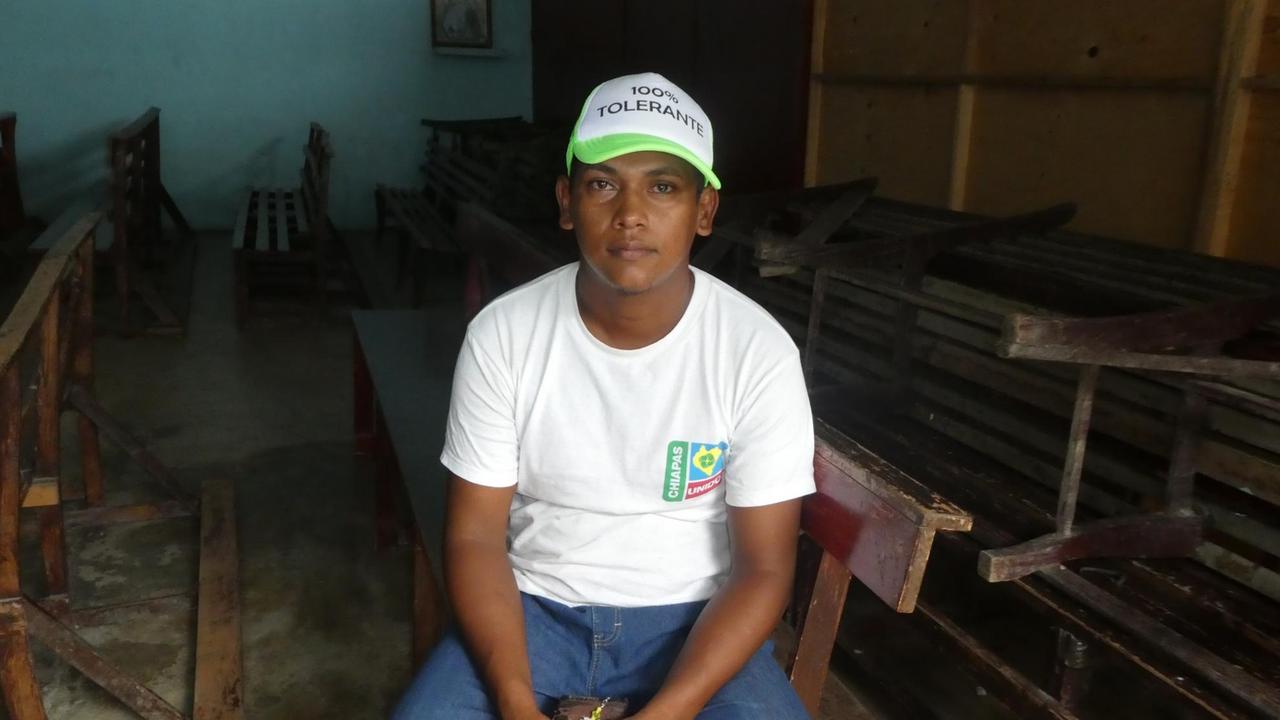 Walter Xavier Galan wurde auf der Flucht von Honduras in die USA zusammengeschlagen Walter Xavier Galan wurde auf der Flucht von Honduras in die USA zusammengeschlagen