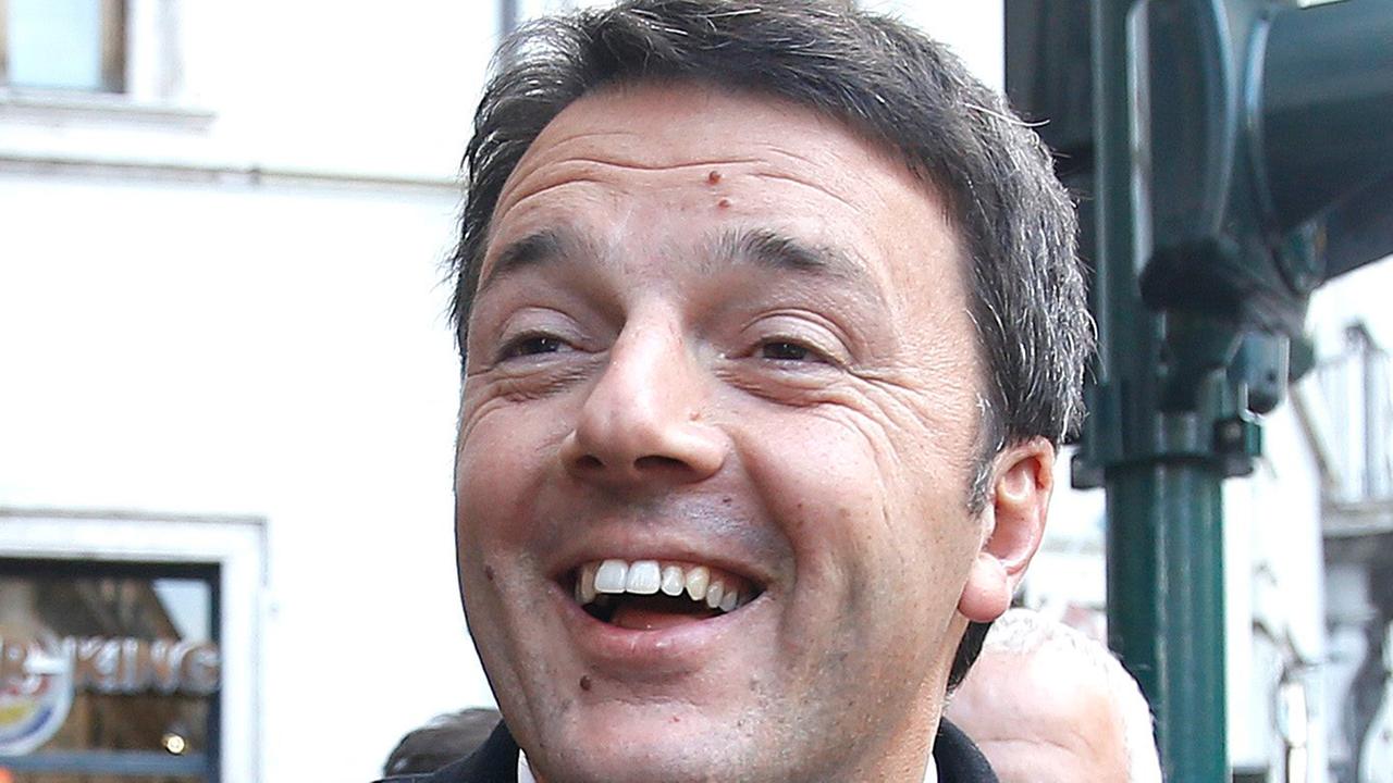 Porträtbild des 39-jährigen Matteo Renzi Porträtbild des 39-jährigen Matteo Renzi