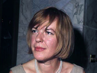 Die österreichische Autorin Ingeborg Bachmann im Jahr 1965