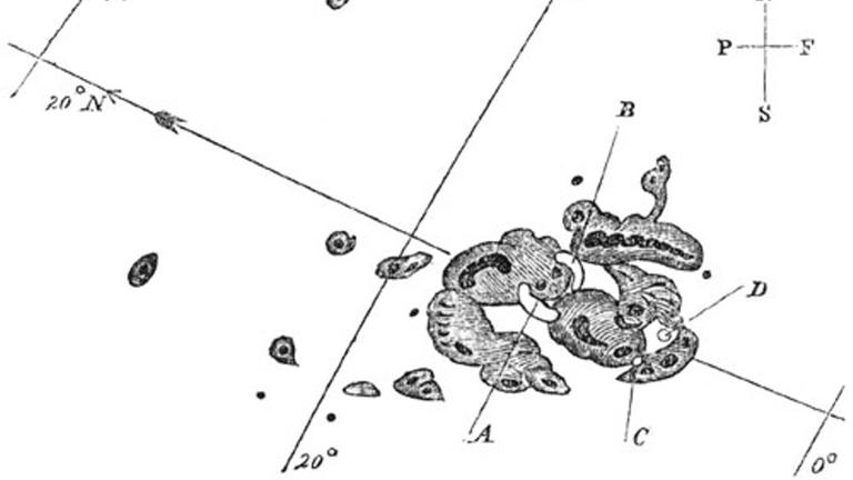 Damit nahm das Unheil seinen Lauf: Fleckengruppe auf der Sonne am 1. September 1859 Damit nahm das Unheil seinen Lauf: Fleckengruppe auf der Sonne am 1. September 1859
