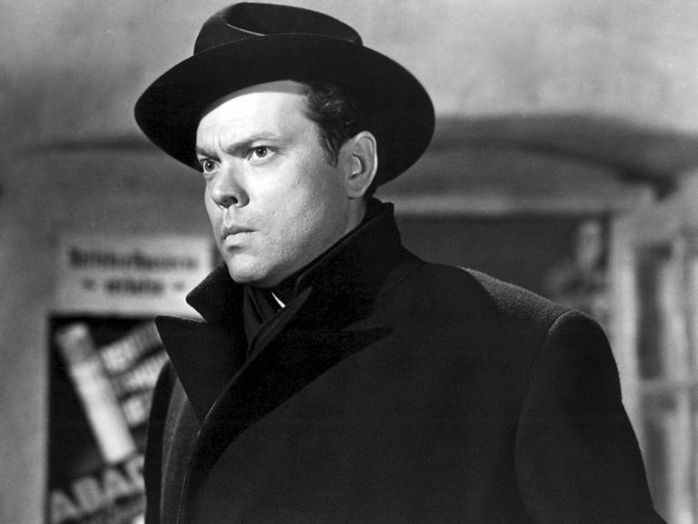Orson Welles als Harry Lime im Thriller "Der Dritte Mann" aus dem Jahr 1949.