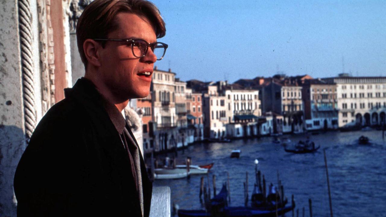Der US-Schauspieler Matt Damon als Titelheld in "Der talentierte Mr. Ripley" von Anthony Minghella aus dem Jahr 1999 Der US-Schauspieler Matt Damon als Titelheld in "Der talentierte Mr. Ripley" von Anthony Minghella aus dem Jahr 1999