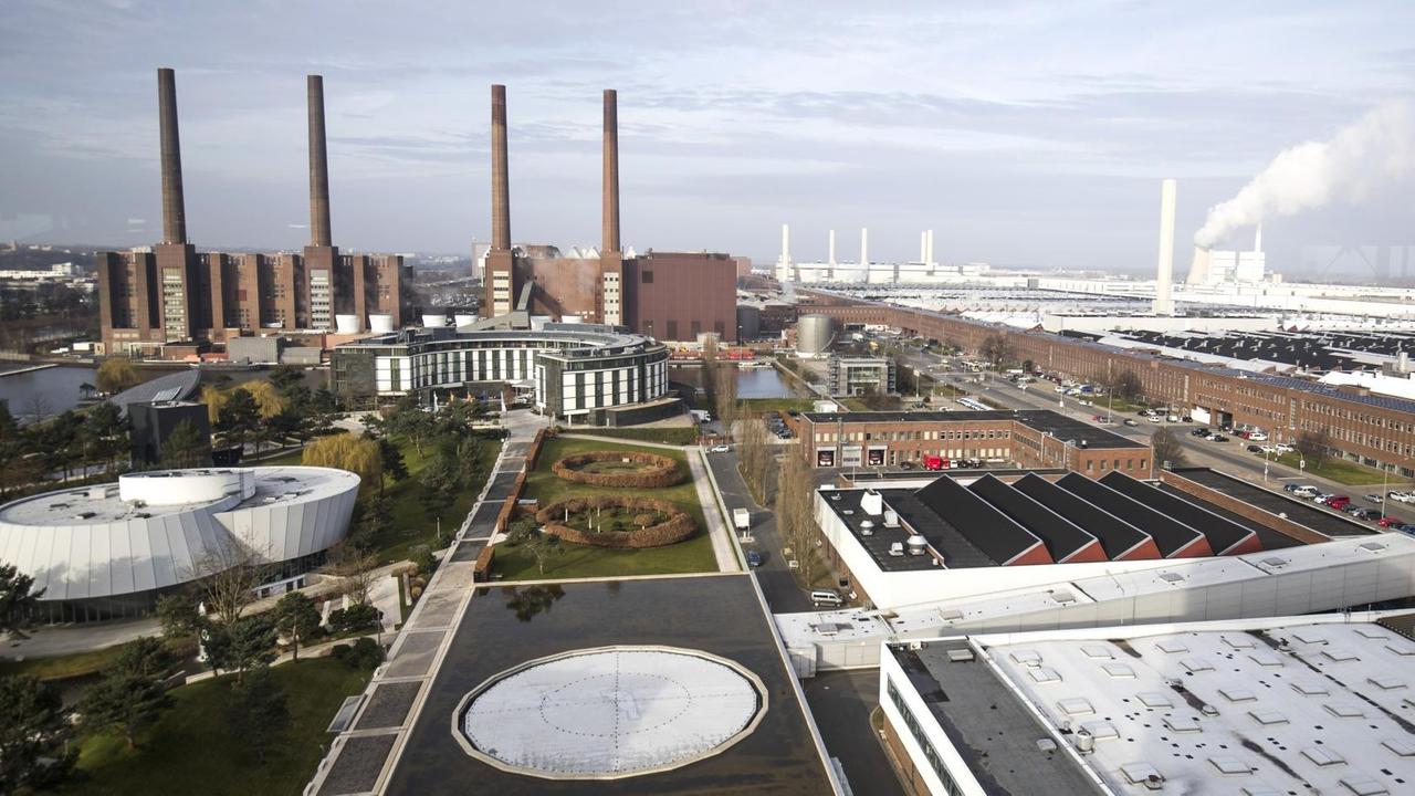 Hauptwerk der Volkswagen AG in Wolfsburg Hauptwerk der Volkswagen AG in Wolfsburg