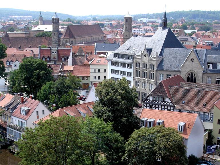 Erfurt von oben