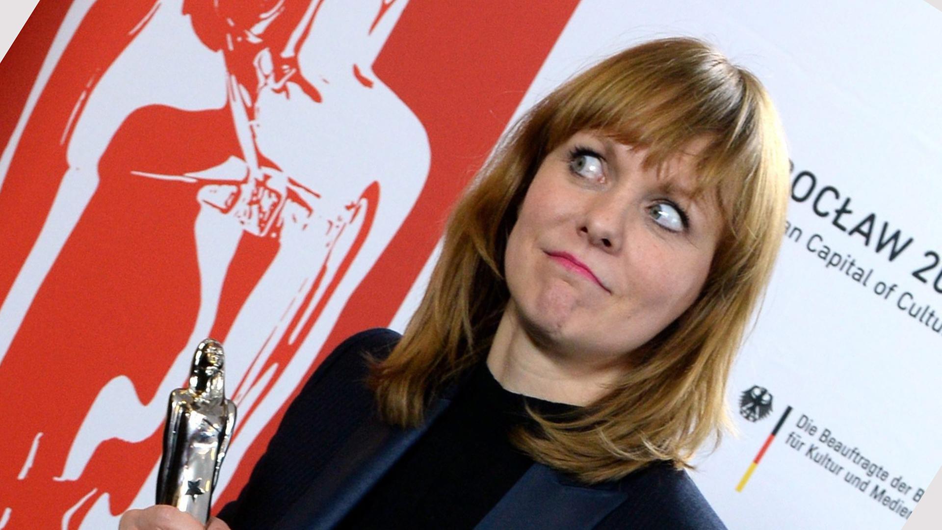 Die Regisseurin Maren Ade bei der Verleihung des Europäischen Filmpreises 2016 für "Toni Erdmann" Die Regisseurin Maren Ade bei der Verleihung des Europäischen Filmpreises 2016 für "Toni Erdmann"