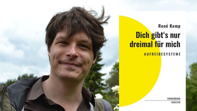 Marc Degens und das Buch von René Kemp: "Dich gibt’s nur dreimal für mich"