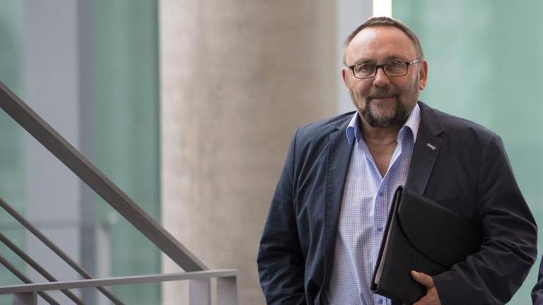 Der AfD-Politiker Frank Magnitz. Der AfD-Politiker Frank Magnitz.