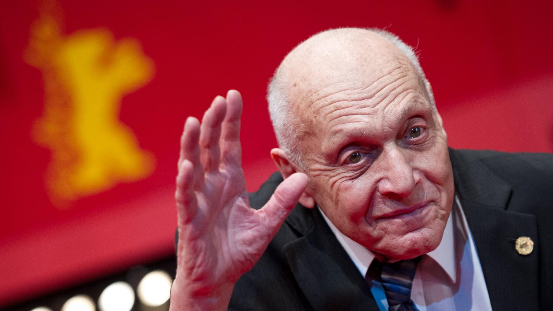 Harry Ettlinger, heute 88 Jahre alt, auf der Berlinale. Harry Ettlinger, heute 88 Jahre alt, auf der Berlinale.
