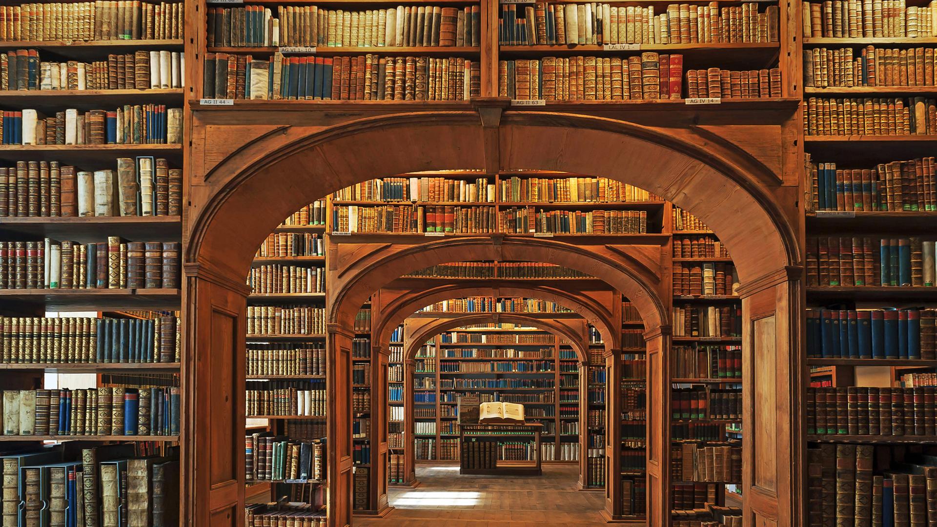 Oberlausitzische Bibliothek der Wissenschaften in Görlitz. Oberlausitzische Bibliothek der Wissenschaften in Görlitz.