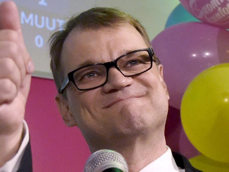 Juha Sipilä, Vorsitzender der Zentrumspartei in Finnland