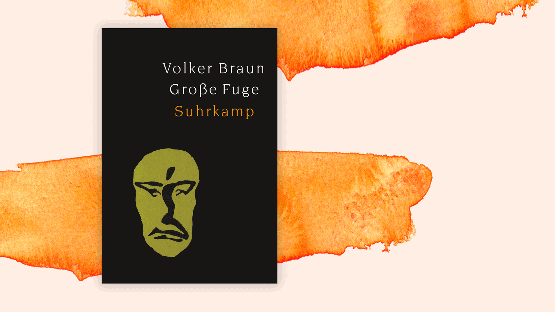 Cover des Gedichtbandes "Große Fuge" von Volker Braun Cover des Gedichtbandes "Große Fuge" von Volker Braun