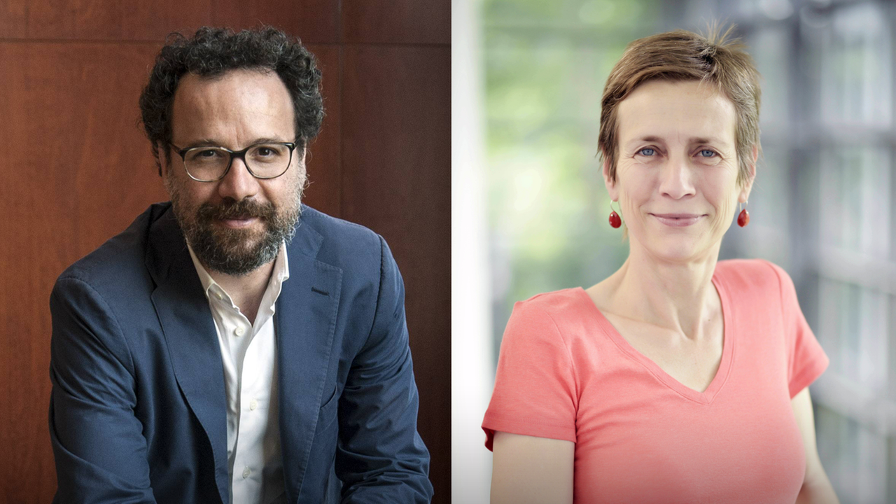 Carlo Chatrian und Mariette Rissenbeek Carlo Chatrian und Mariette Rissenbeek