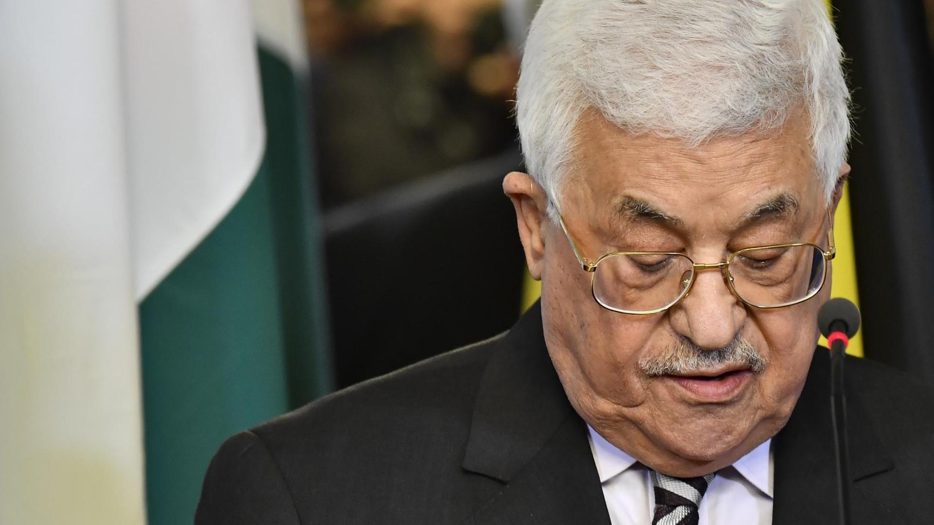 Palästinenserpräsident Mahmud Abbas Palästinenserpräsident Mahmud Abbas