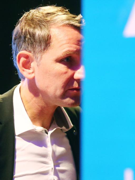 Björn Höcke auf dem Landesparteitag der AfD Thüringen am 3.11.2018.
