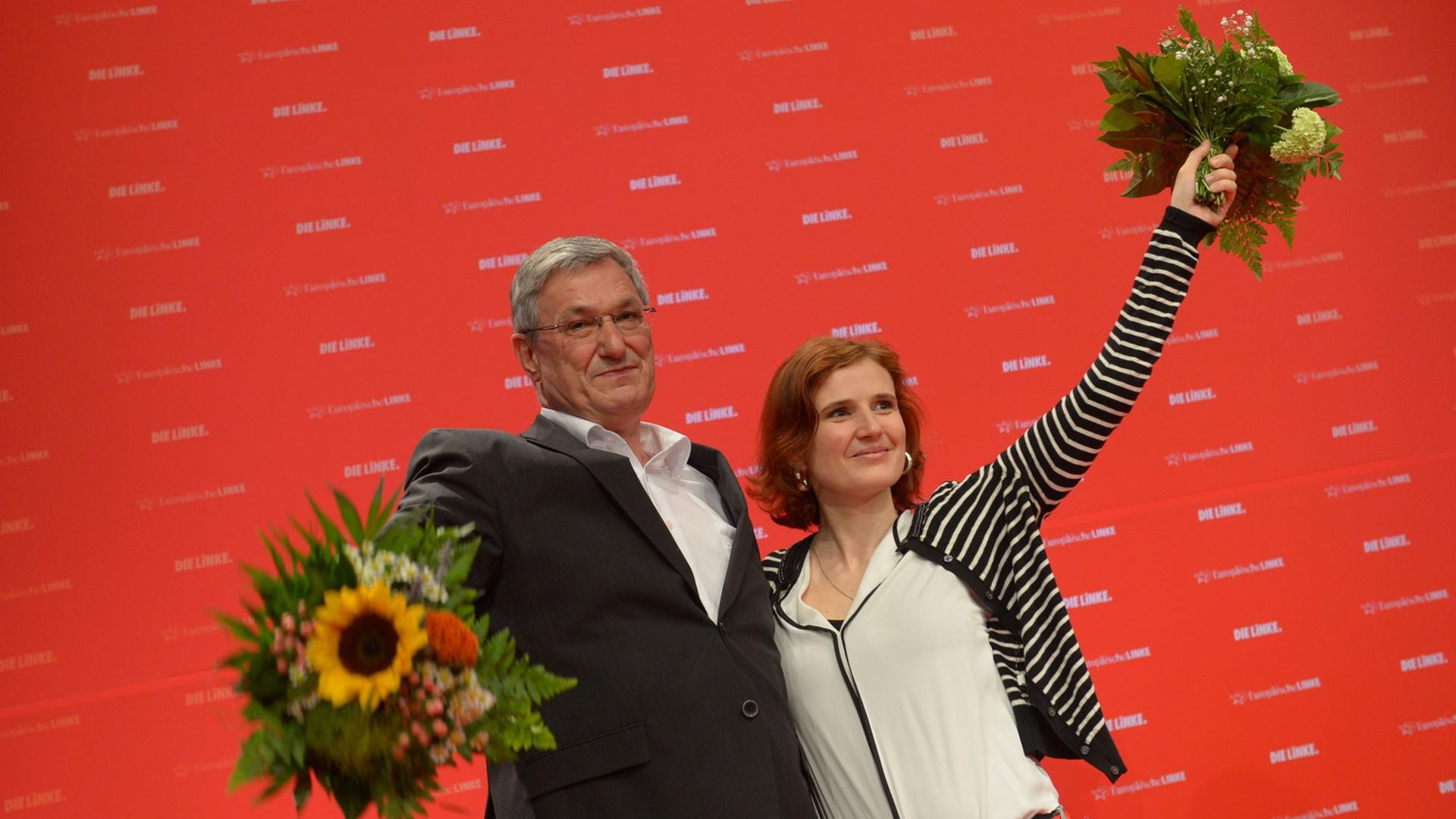 Bernd Riexinger und Katja Kipping Bernd Riexinger und Katja Kipping
