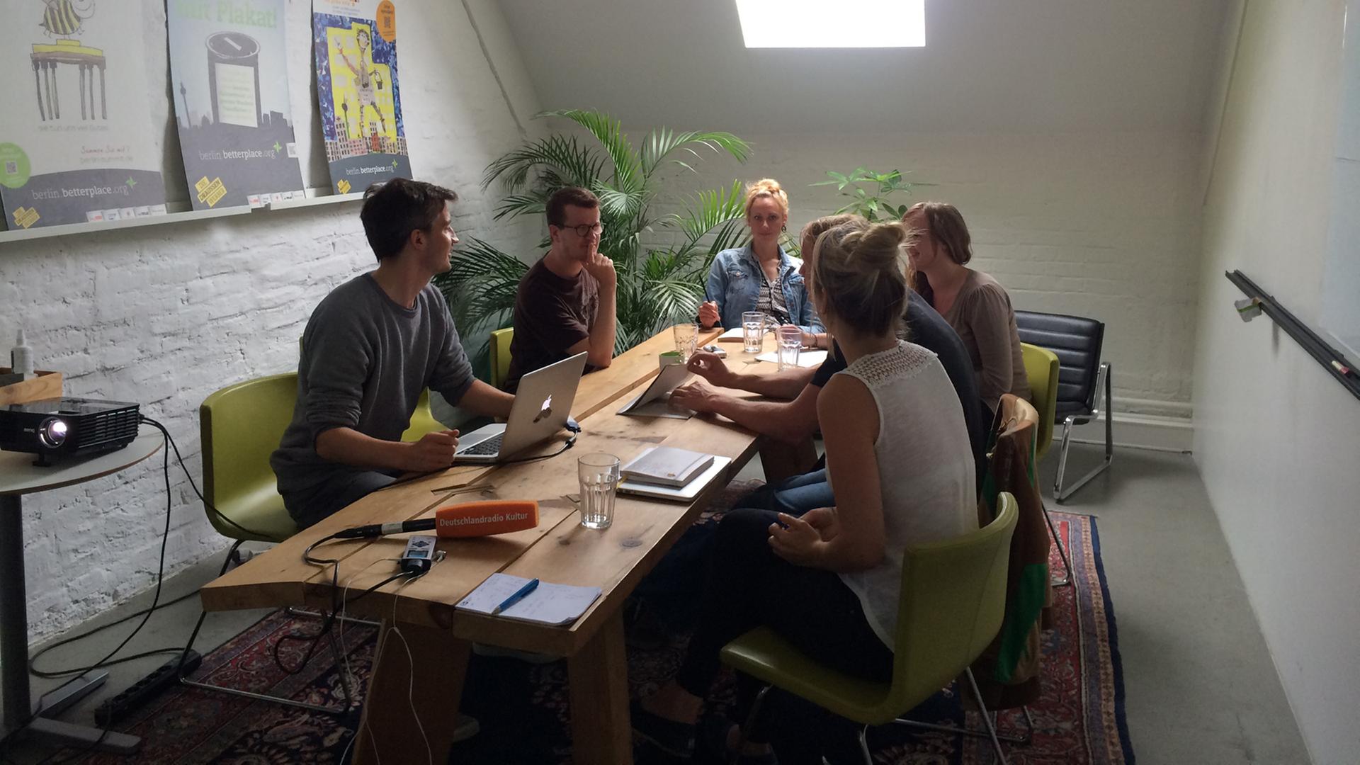 Teammeeting im Betterplace Lab Teammeeting im Betterplace Lab