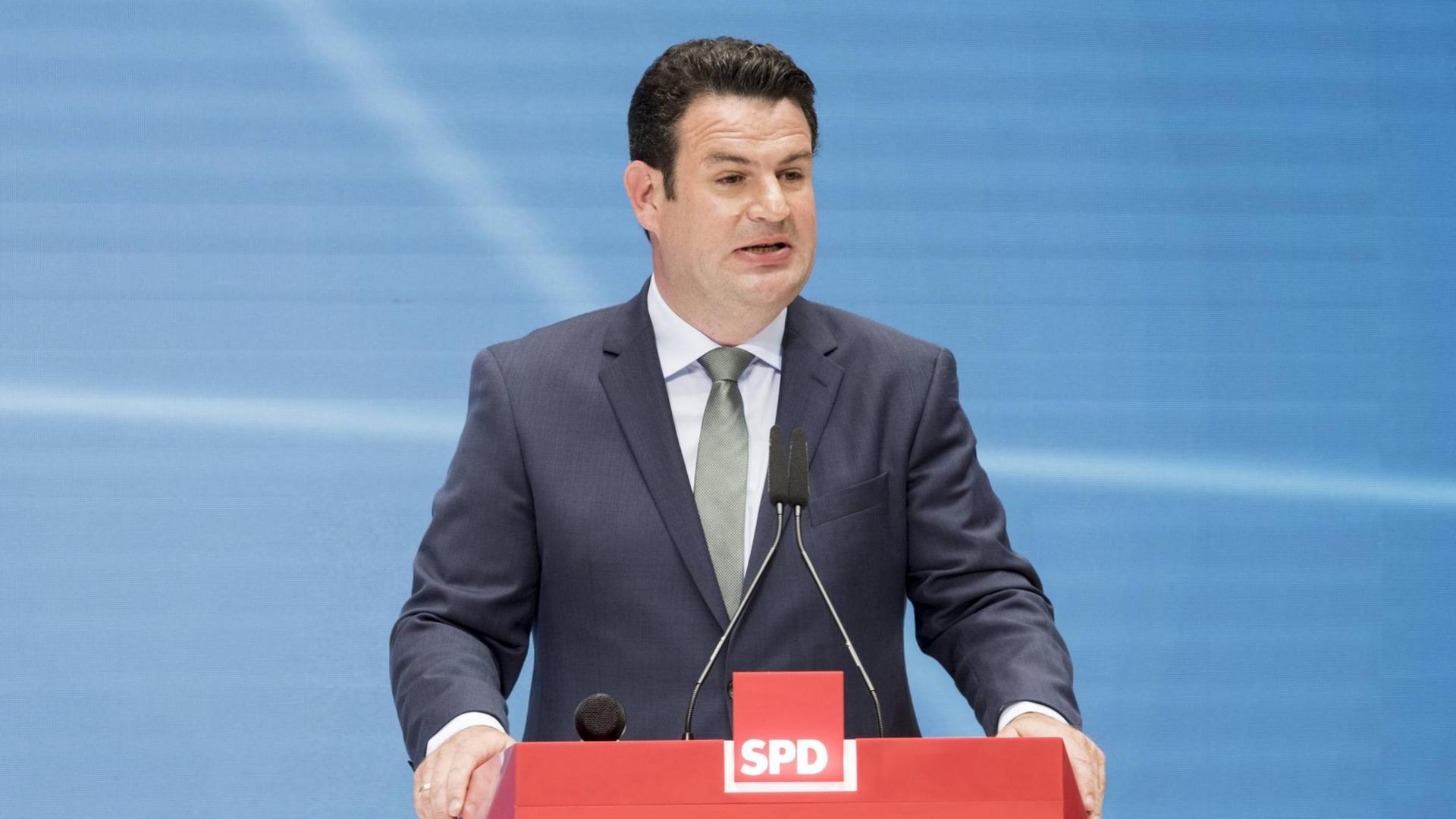 SPD-Generalsekretär Hubertus Heil. SPD-Generalsekretär Hubertus Heil.