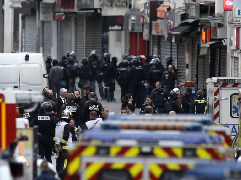 Großeinsatz der Polizei in Saint-Denis