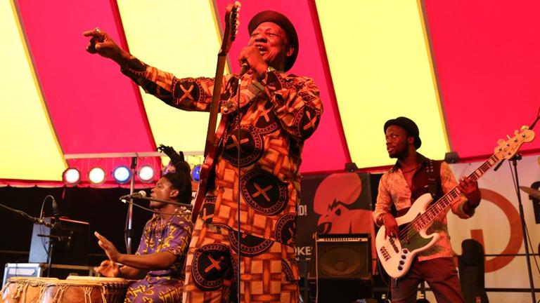 Ebo Taylor und Band bei der Breminale 2014 in Bremen Ebo Taylor und Band bei der Breminale 2014 in Bremen
