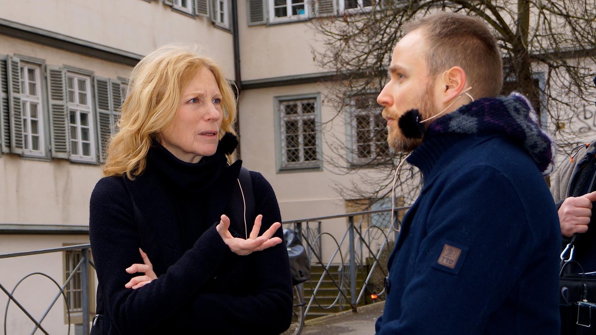 Maren Kroymann und Olaf Kosert Maren Kroymann und Olaf Kosert