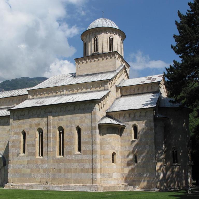 Klosterkirche Decani im Kosovo