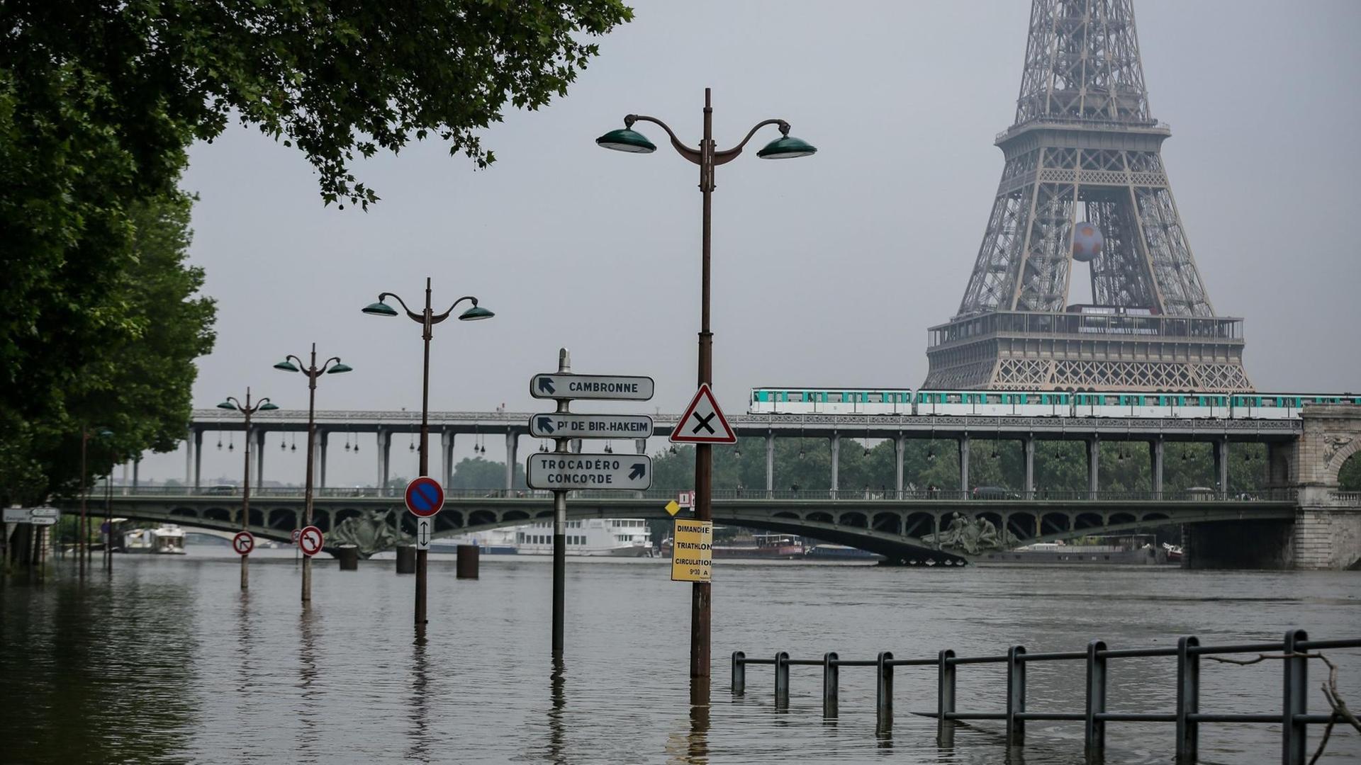 Paris 2016 unter Wasser Paris 2016 unter Wasser