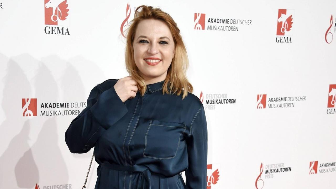 Michelle Leonard bei der 9. Verleihung des Deutschen Musikautorenpreises 2017 im Hotel Ritz Carlton. Berlin Michelle Leonard bei der 9. Verleihung des Deutschen Musikautorenpreises 2017 im Hotel Ritz Carlton. Berlin