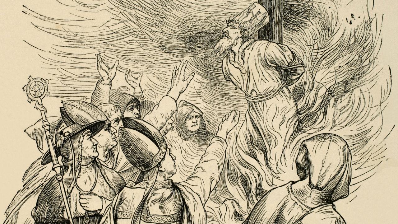 Der böhmische Reformator und Philosoph Jan Hus Der böhmische Reformator und Philosoph Jan Hus