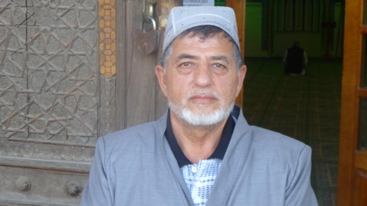 Ein Mullah in der usbekistischen Stadt Buchara Ein Mullah in der usbekistischen Stadt Buchara